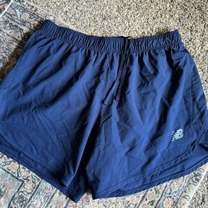 New Balance Blue Athletic Shorts Lightweight Breathable